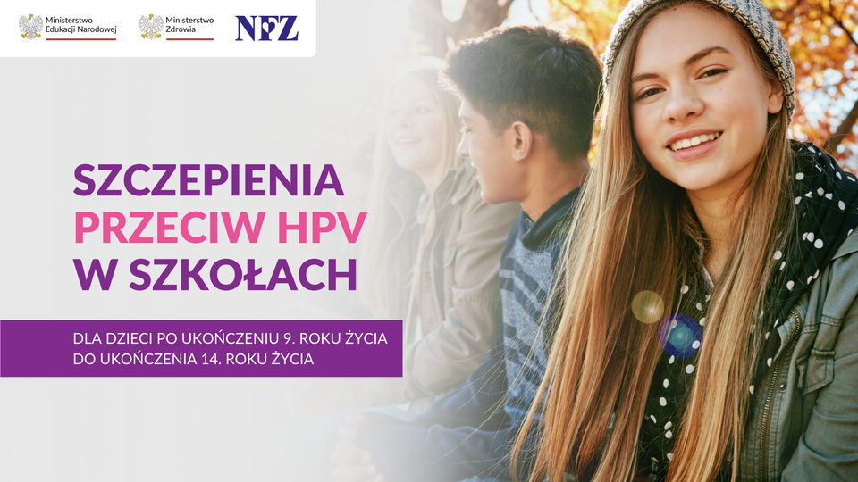 Program szczepień przeciw HPV w szkołach